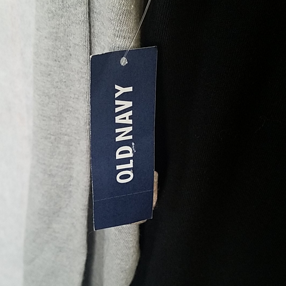 NWT Old Navy Navy blue/gray baseball tee. Boy's L. - Picture 4 of 4